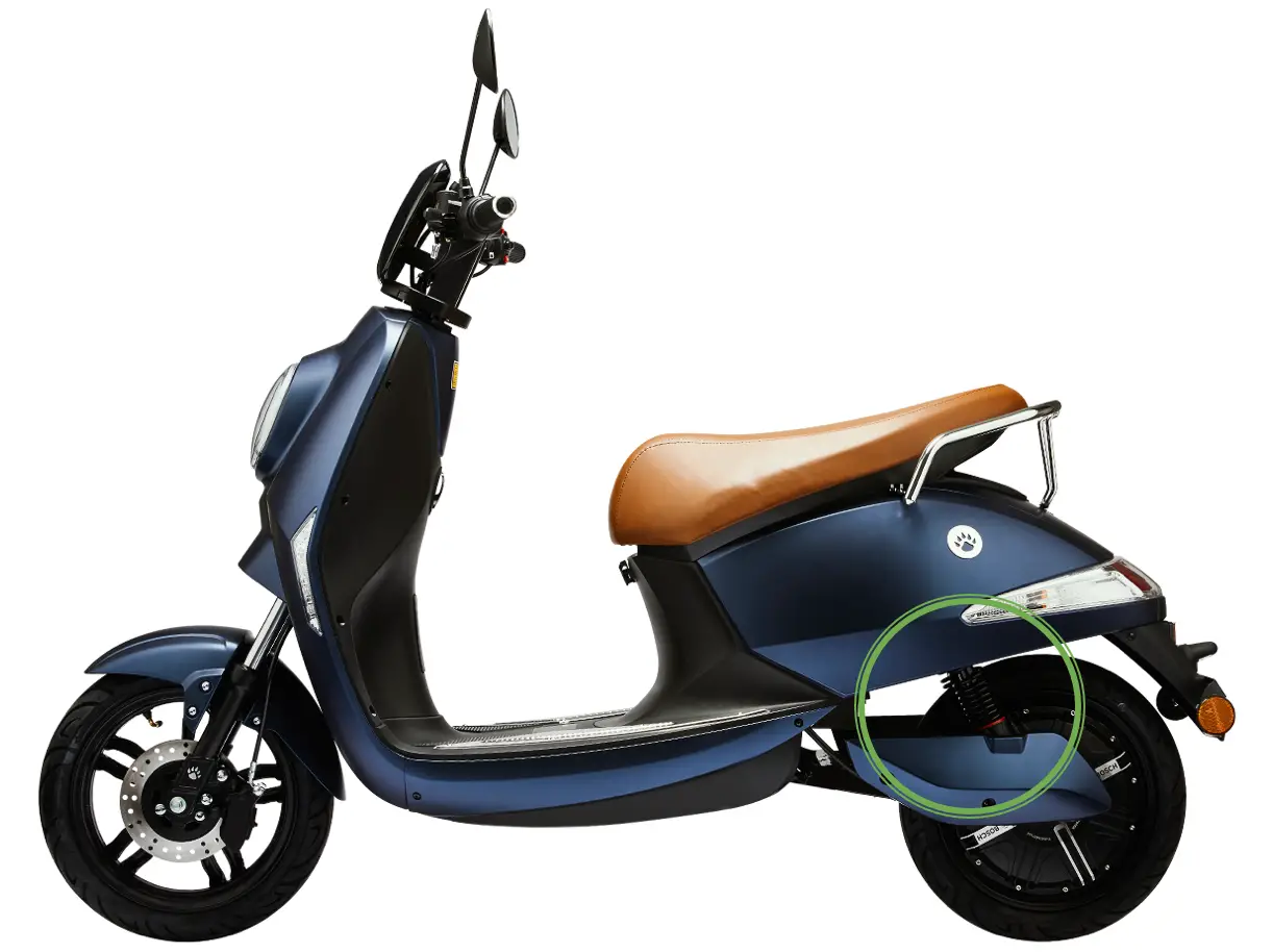 Hintere Stoßdämpfer | Vässla Scooter (Vässla 2)