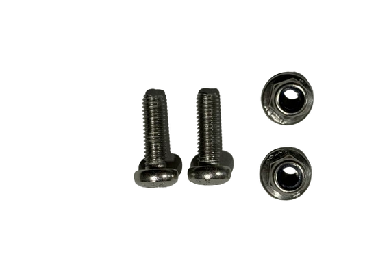 Screw set for license plate holder